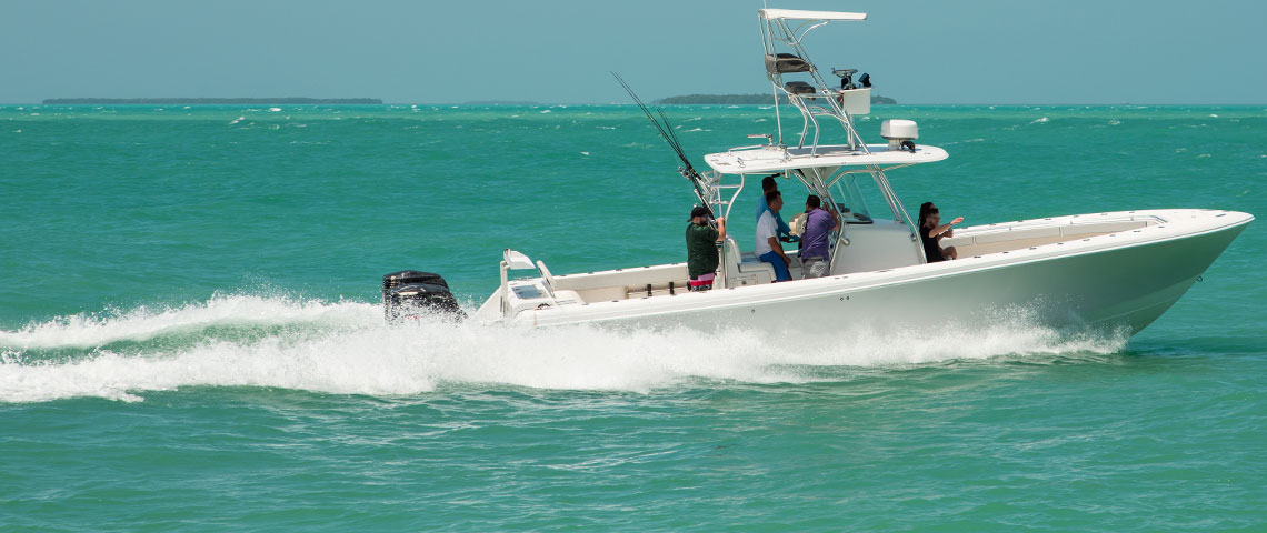 Boat on the Gulf of Mexico