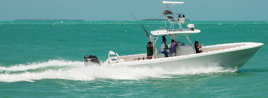 Boat on Gulf of Mexico